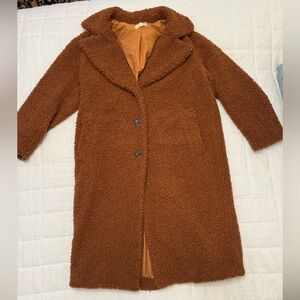 Lou & Grey Caramel Teddy Jacket